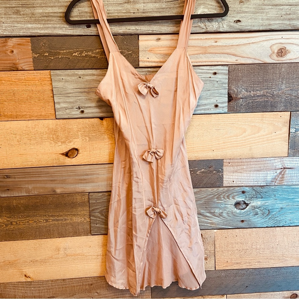 Vintage Corinna fashions silk slip dress